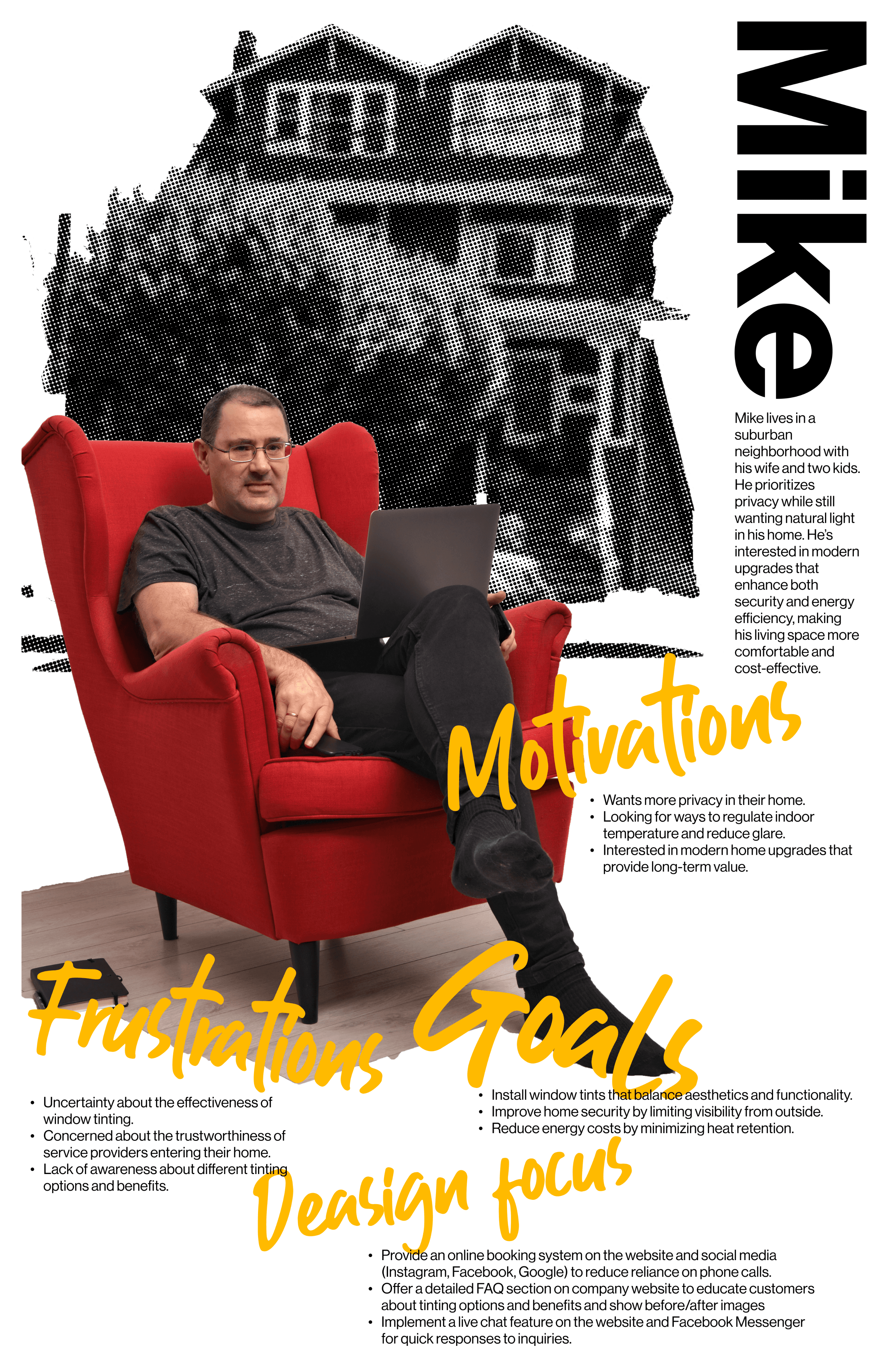 Mike — privacy-minded homeowner persona